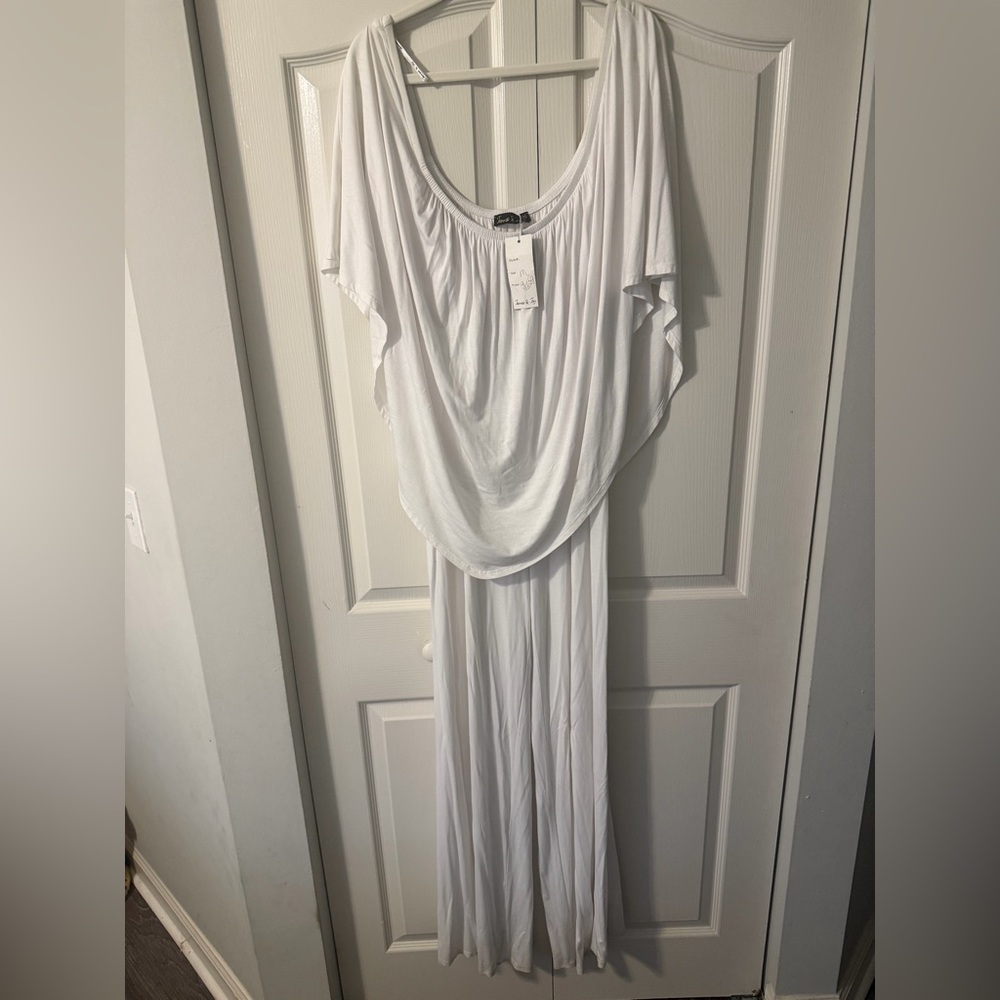 White jumpsuit by James & joy